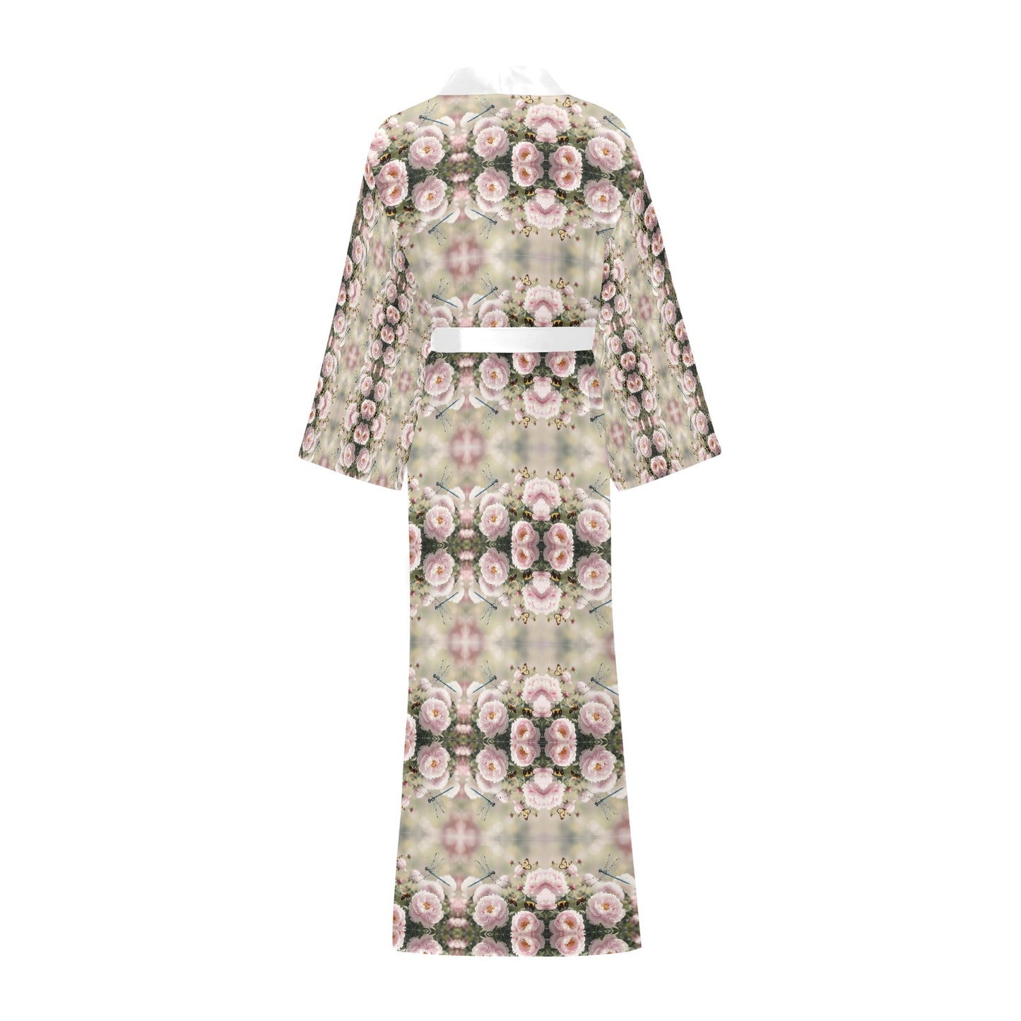 Peony Kaleidoscope Long Robe
