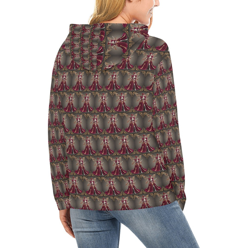 Dark Fey Women's All Over Print Hoodie