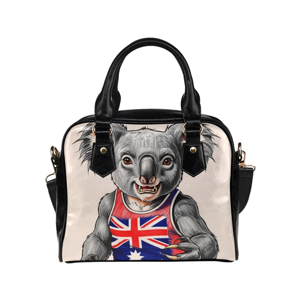I'm On Team Drop Bear Shoulder Bag
