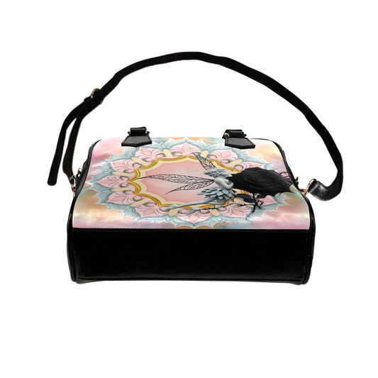 Black Rose Fairy Shoulder Bag