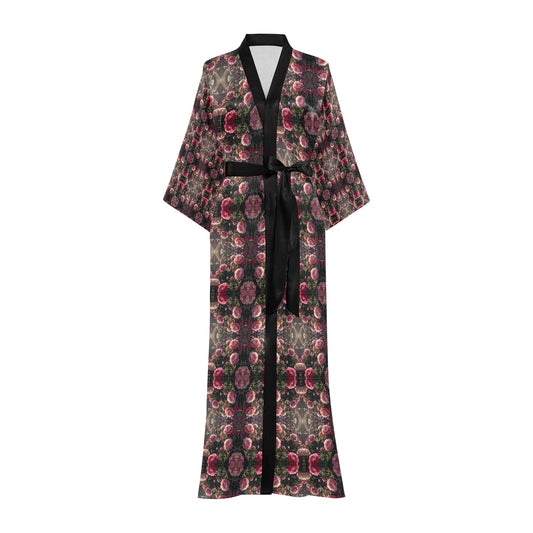 Bloom Gone Wild Kaleidoscope Long Robe