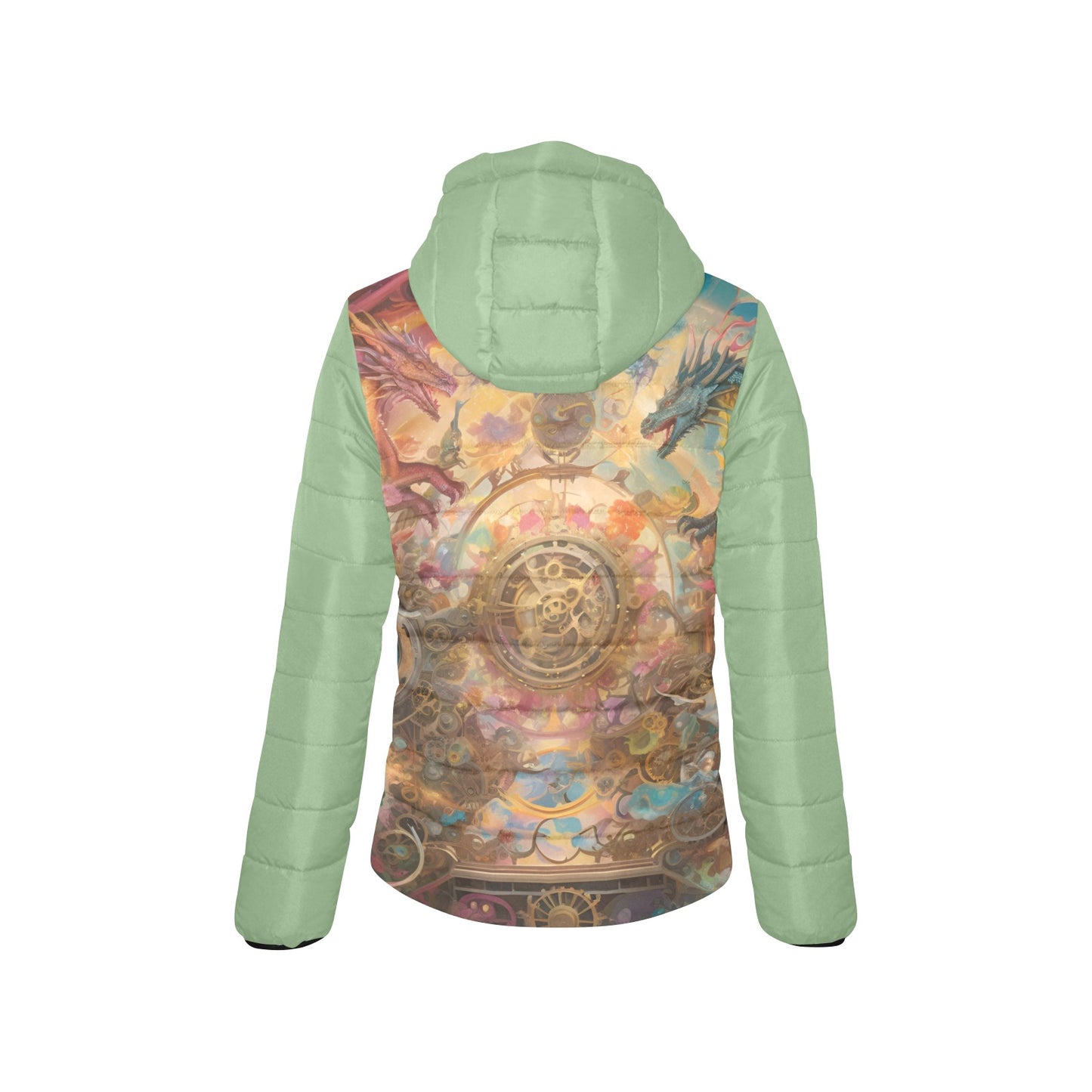 Dreams & Fantasy Hooded Puffer Jacket