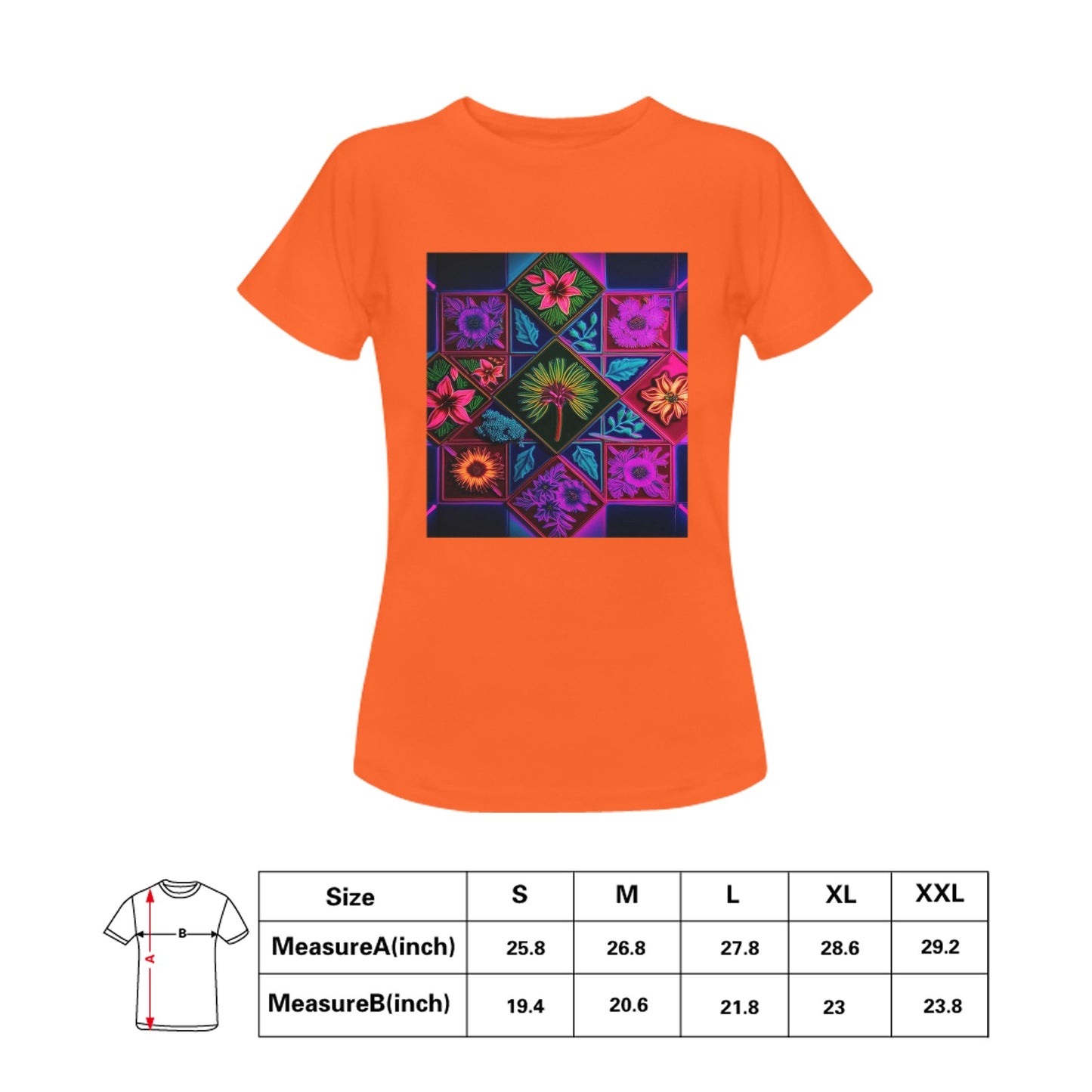 Vivid Xanthorrhoea  Floral T-Shirt