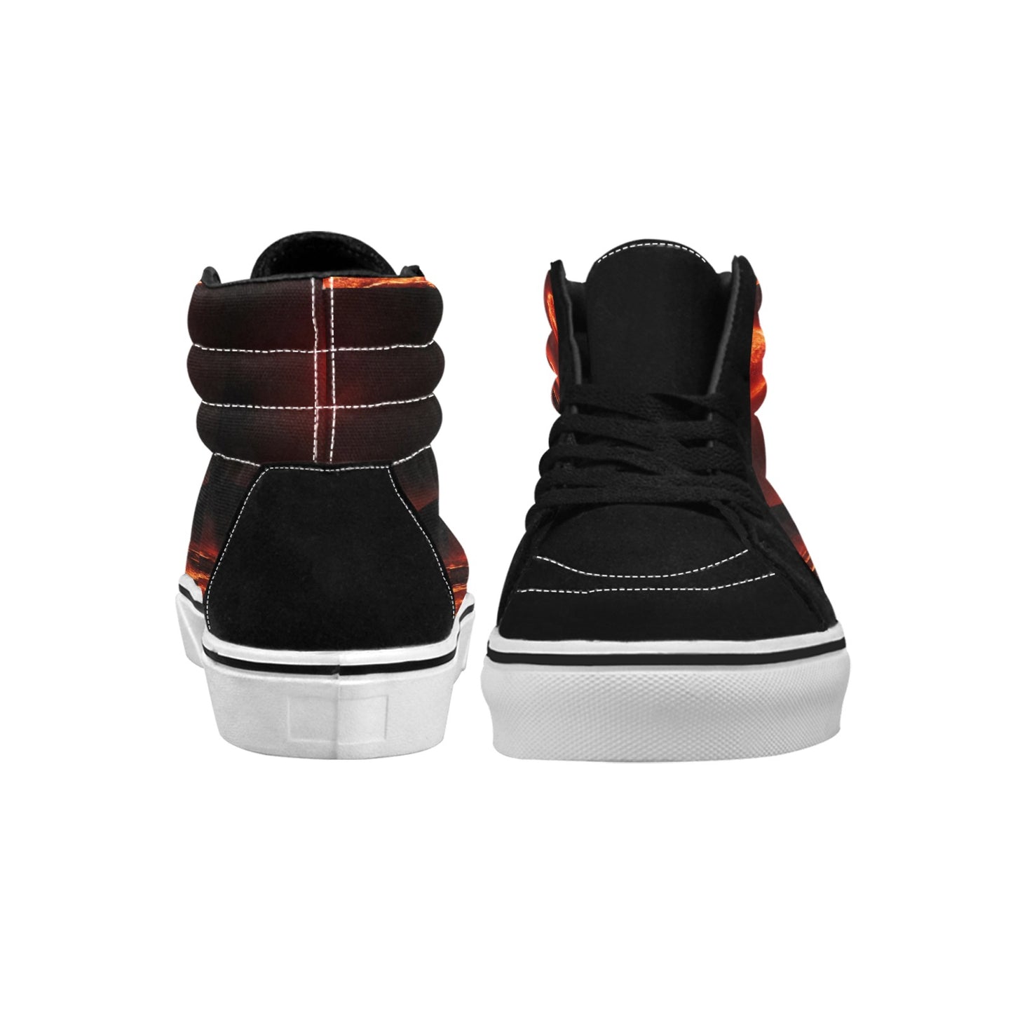 Scorched Earth High Top Canvas Shoes