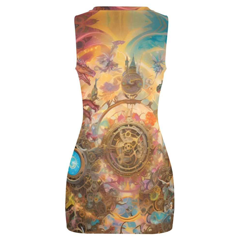 Dreams & Fantasy Navel Cutout Dress