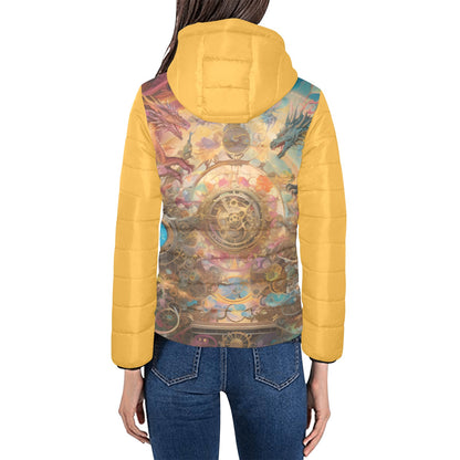 Dreams & Fantasy Hooded Puffer Jacket