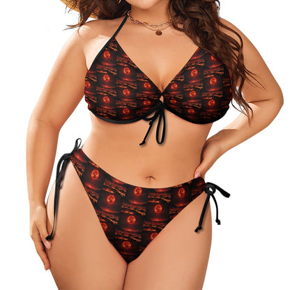 Scorched Earth Curvy Bikini Togs