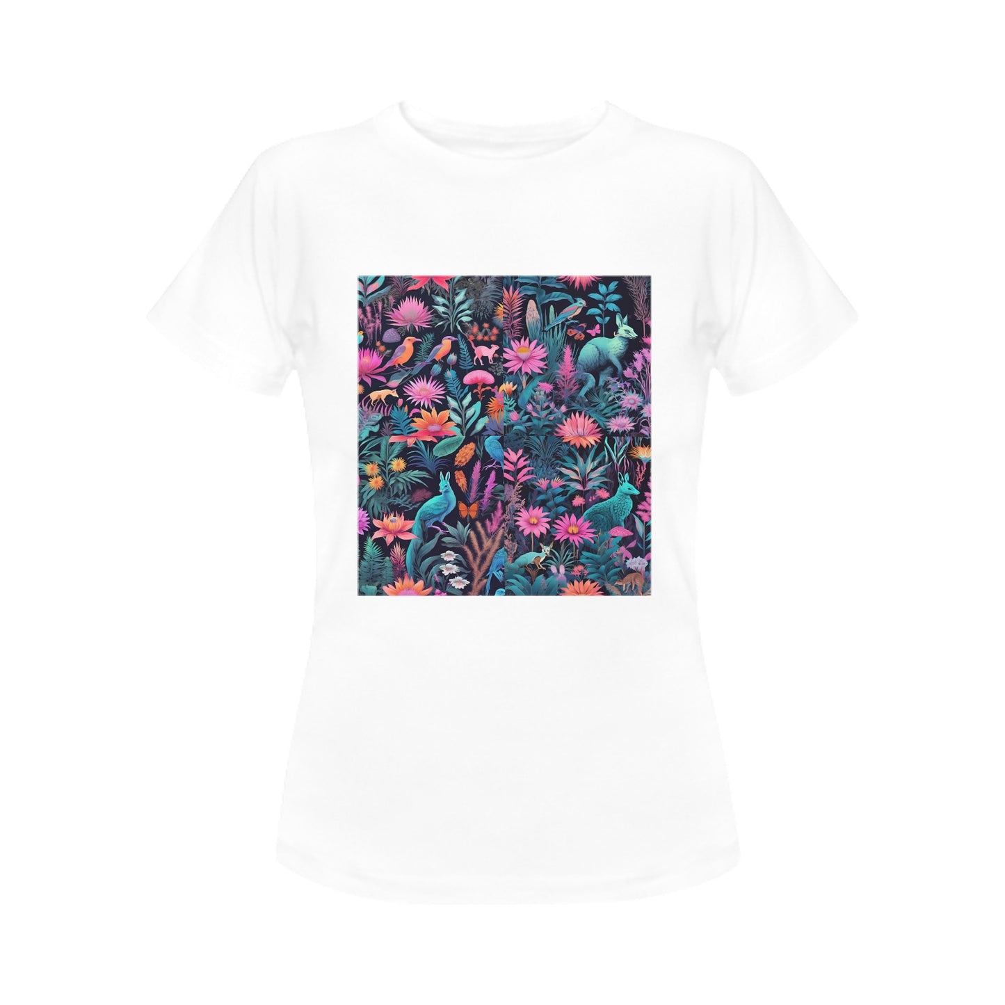 Neon Aussie Print T-shirt