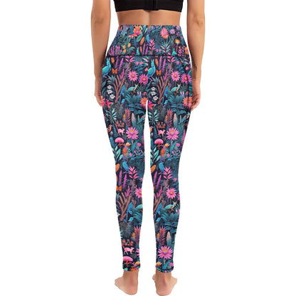 Neon Aussie Leggings with Pockets