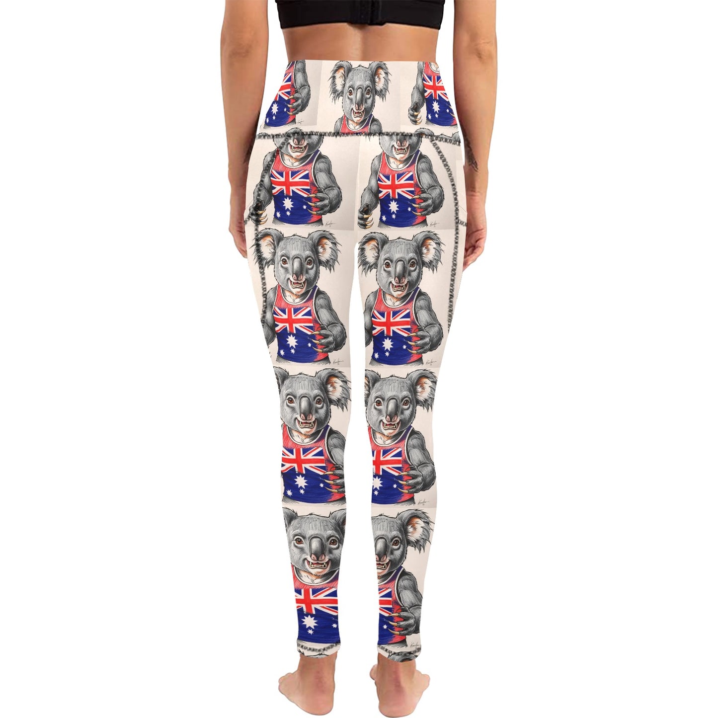 Team Drop Bear Leggings with Pockets