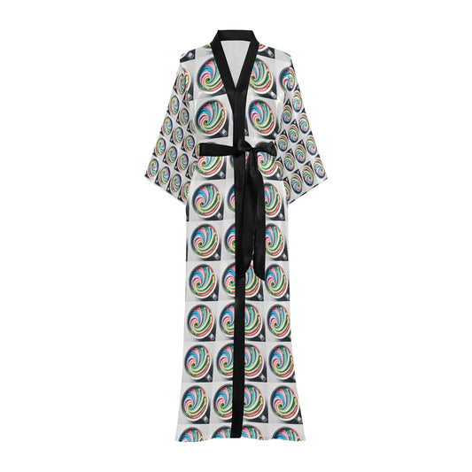 Colourful Coffee Long Robe