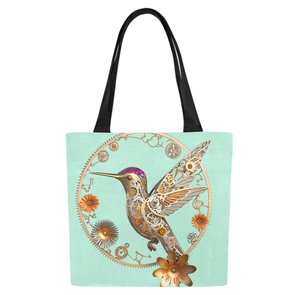 Set of 4 Signature Print Shopping Totes