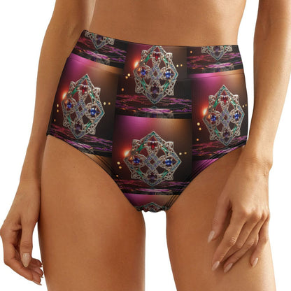 Artio Celtic Knot High Waist Brief Undies