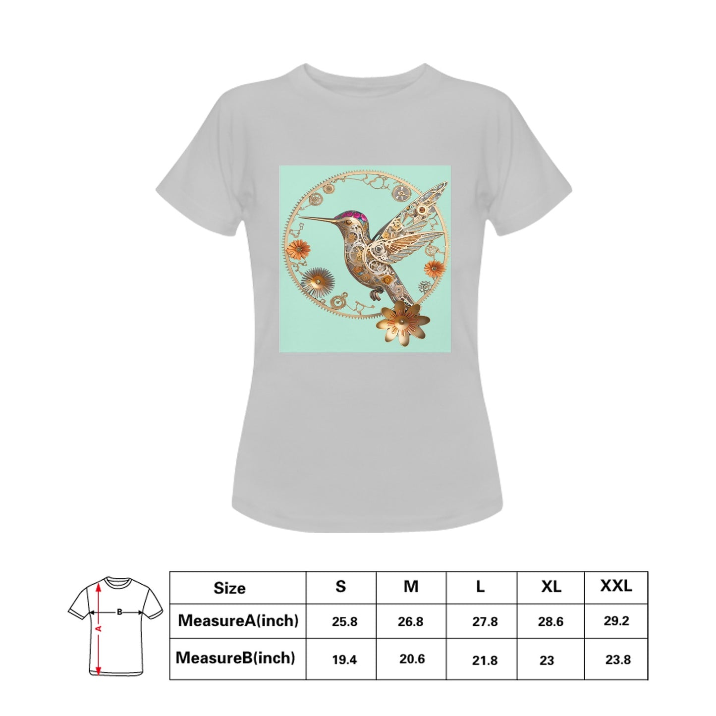 Mint Hummingbird T-Shirt