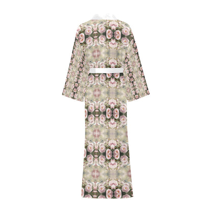 Peony Kaleidoscope Long Robe