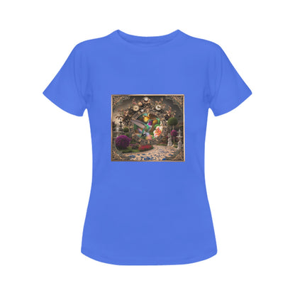 Hummingbird Tile Print T-shirt