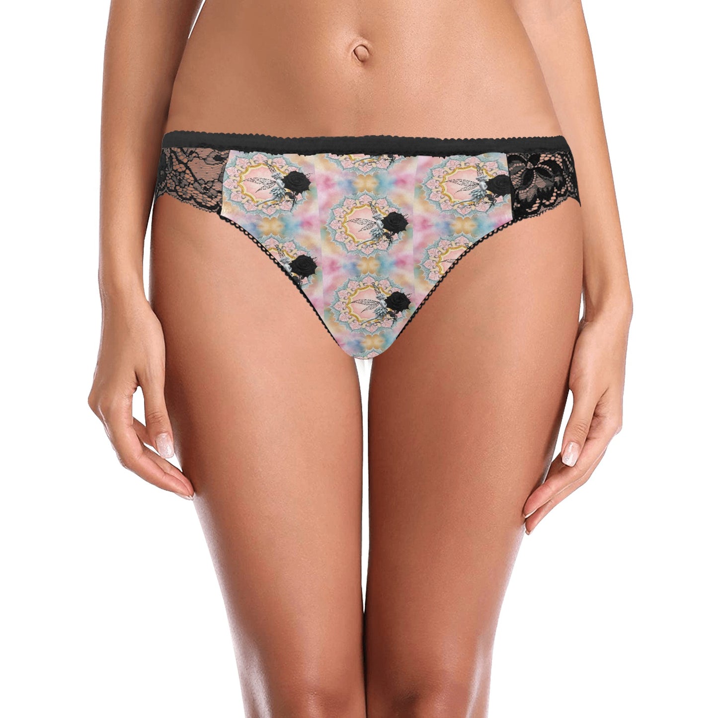 Black Rose Fairy Lace Undies