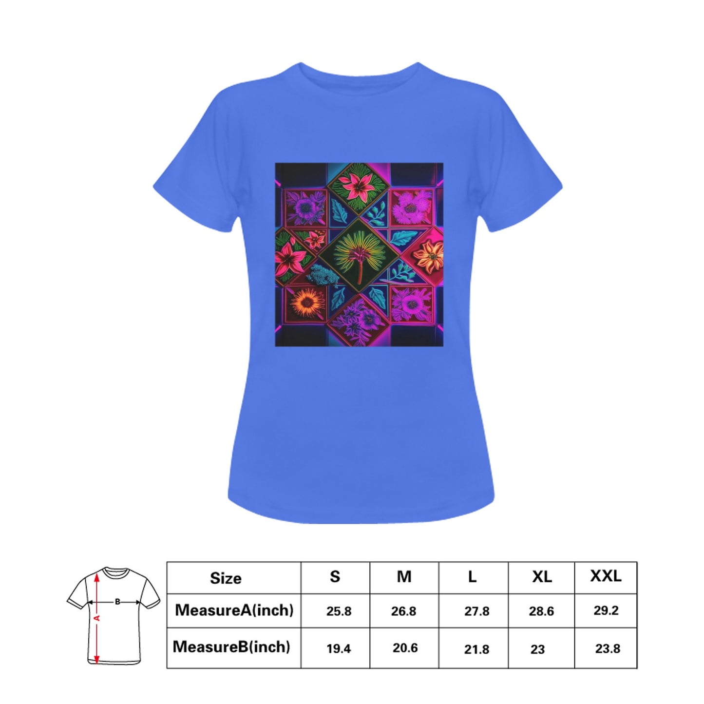 Vivid Xanthorrhoea  Floral T-Shirt