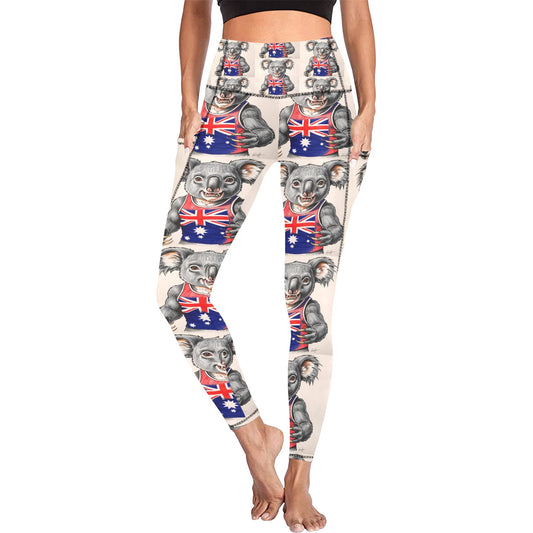 Team Drop Bear Leggings with Pockets