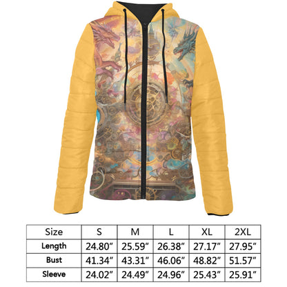 Dreams & Fantasy Hooded Puffer Jacket