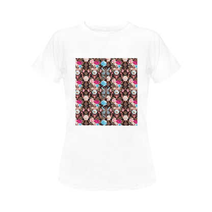 Vintage Butterfly Womens T-shirt