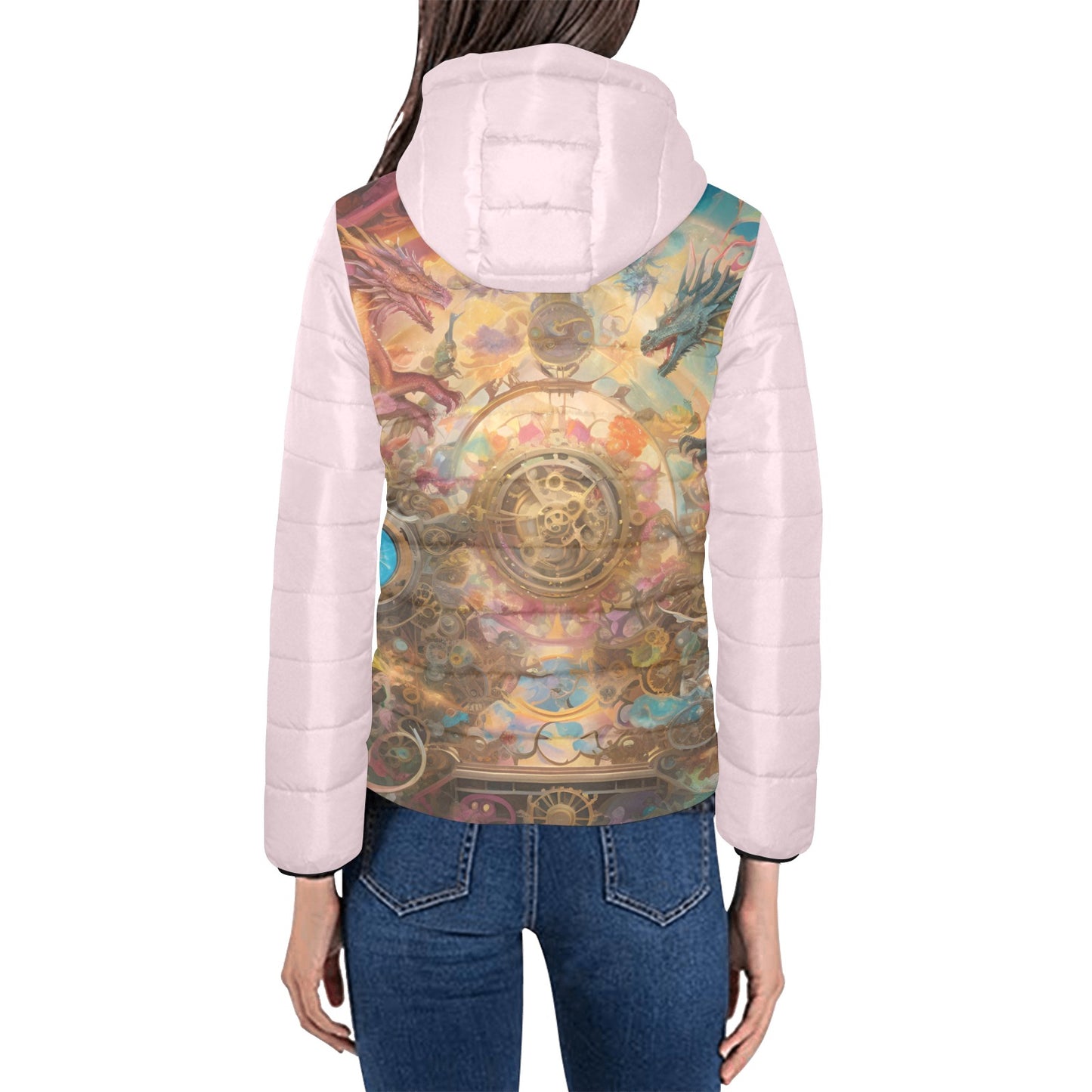 Dreams & Fantasy Hooded Puffer Jacket