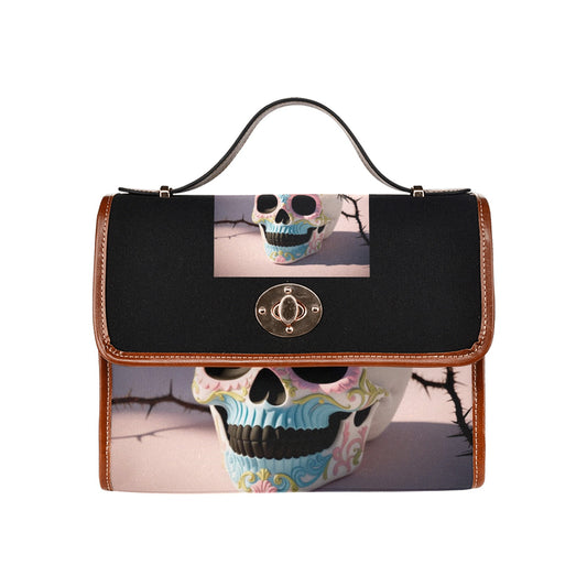 Candy Skull Print Bag