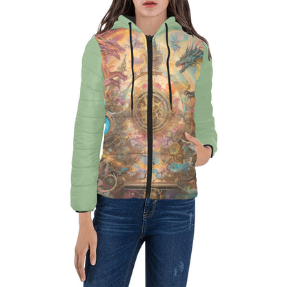 Dreams & Fantasy Hooded Puffer Jacket