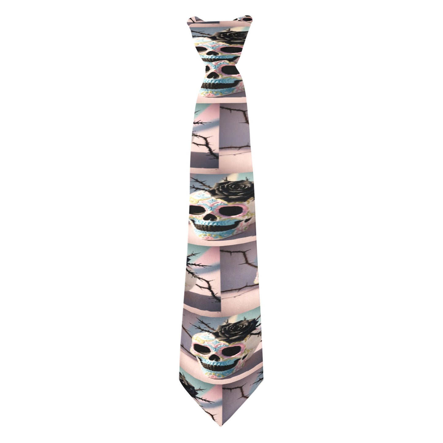 Candy Skull Peekaboo Necktie