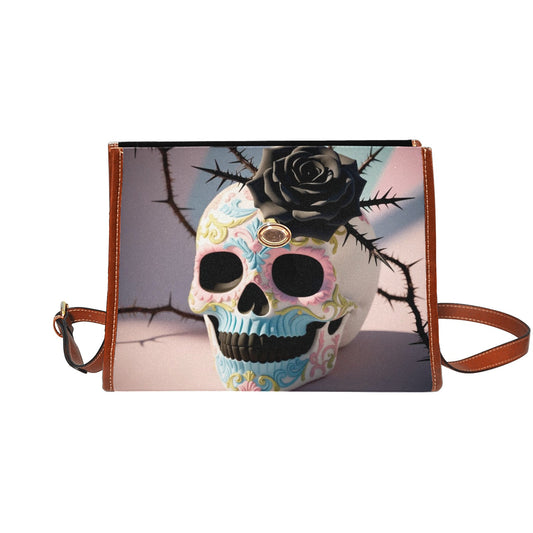 Candy Skull Print Bag