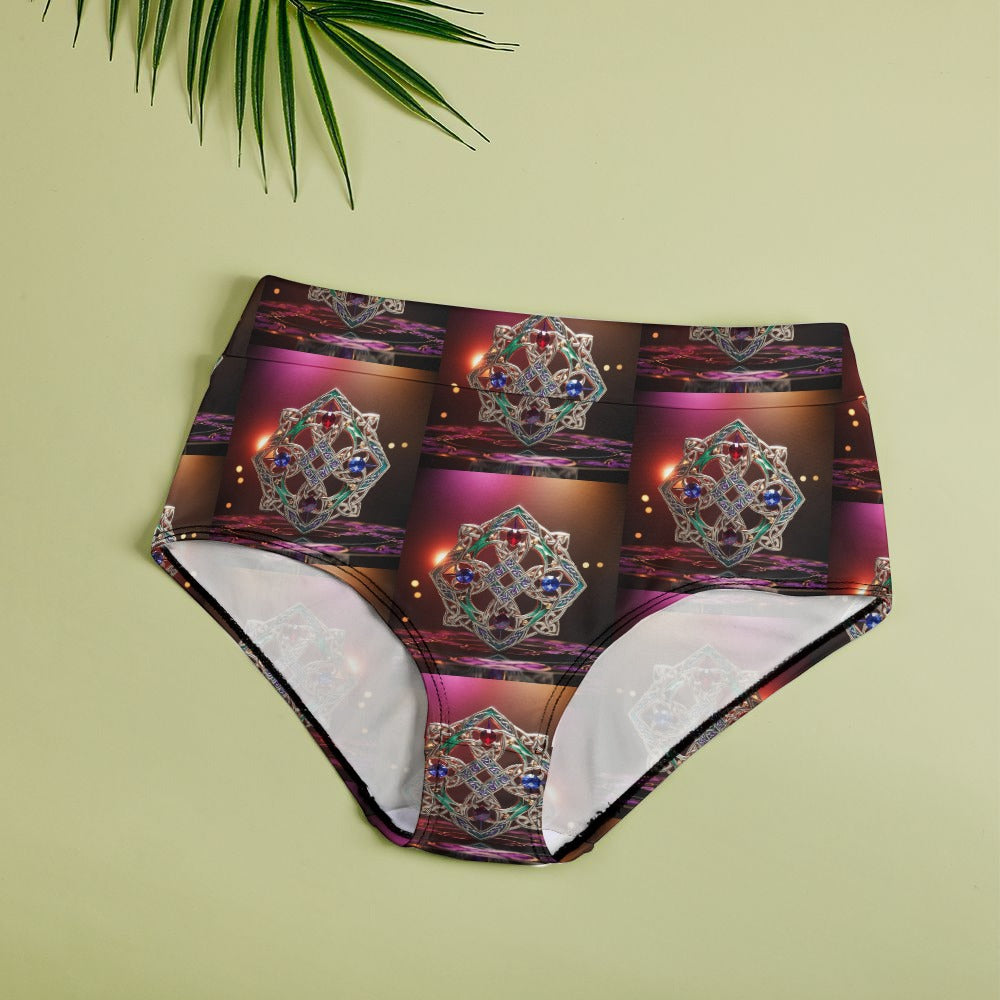 Artio Celtic Knot High Waist Brief Undies