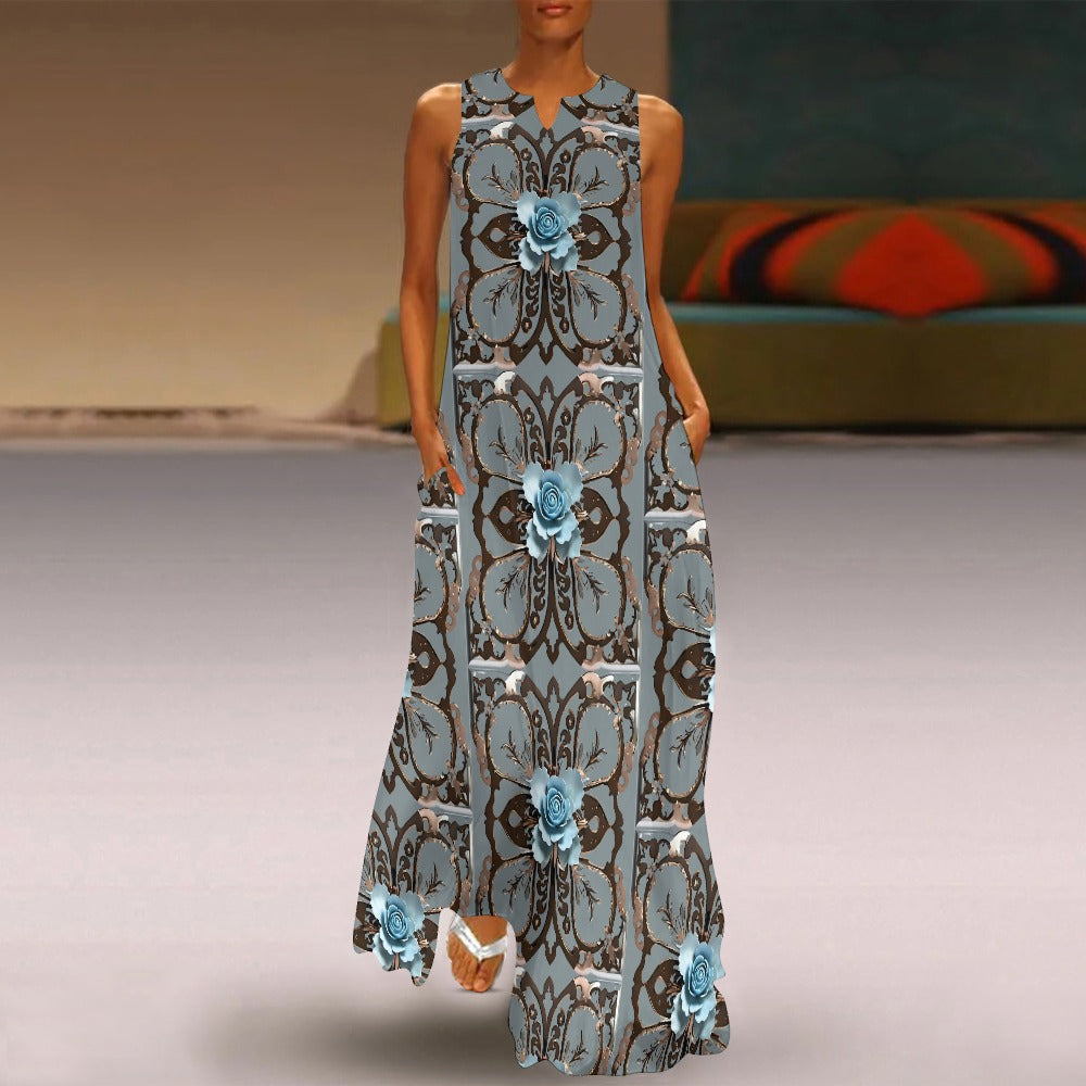 Age of Decadence Sleeveless Long Dress