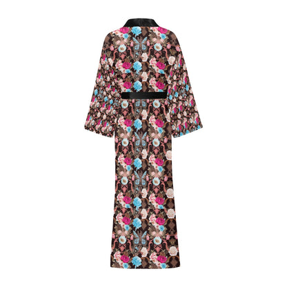 Vintage Butterfly Long Robe