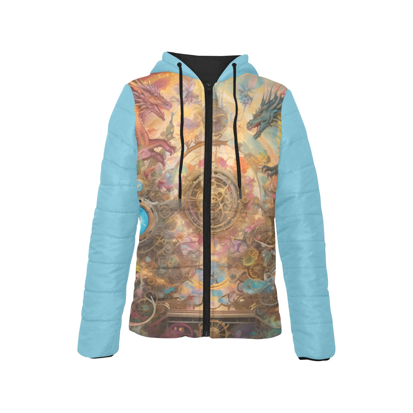 Dreams & Fantasy Hooded Puffer Jacket