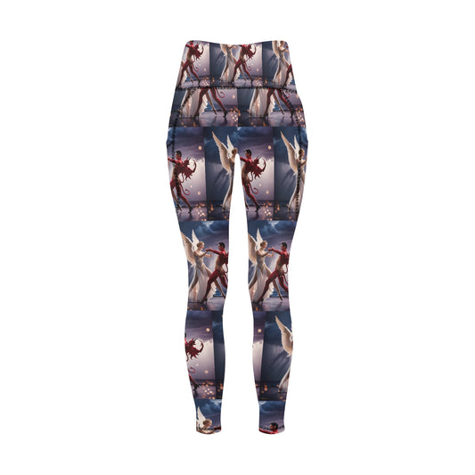 Inner Turmoil Leggings With Pockets