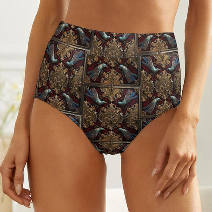 Gone Is The Gilded Age High Waist Brief Undies