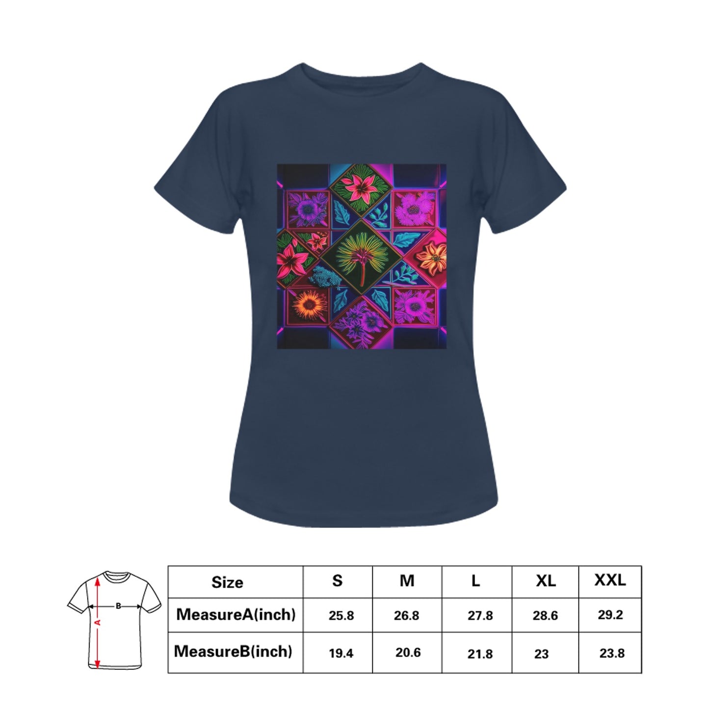 Vivid Xanthorrhoea  Floral T-Shirt