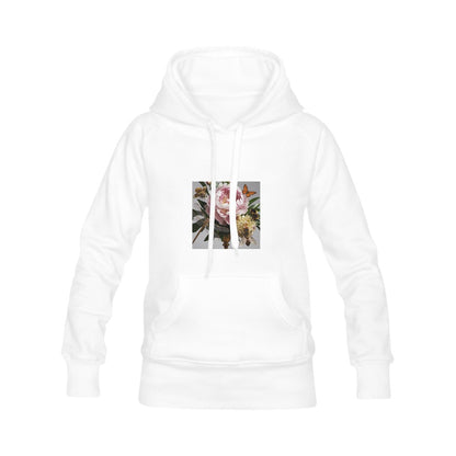 Peony Life Front and Back Print Hoodie