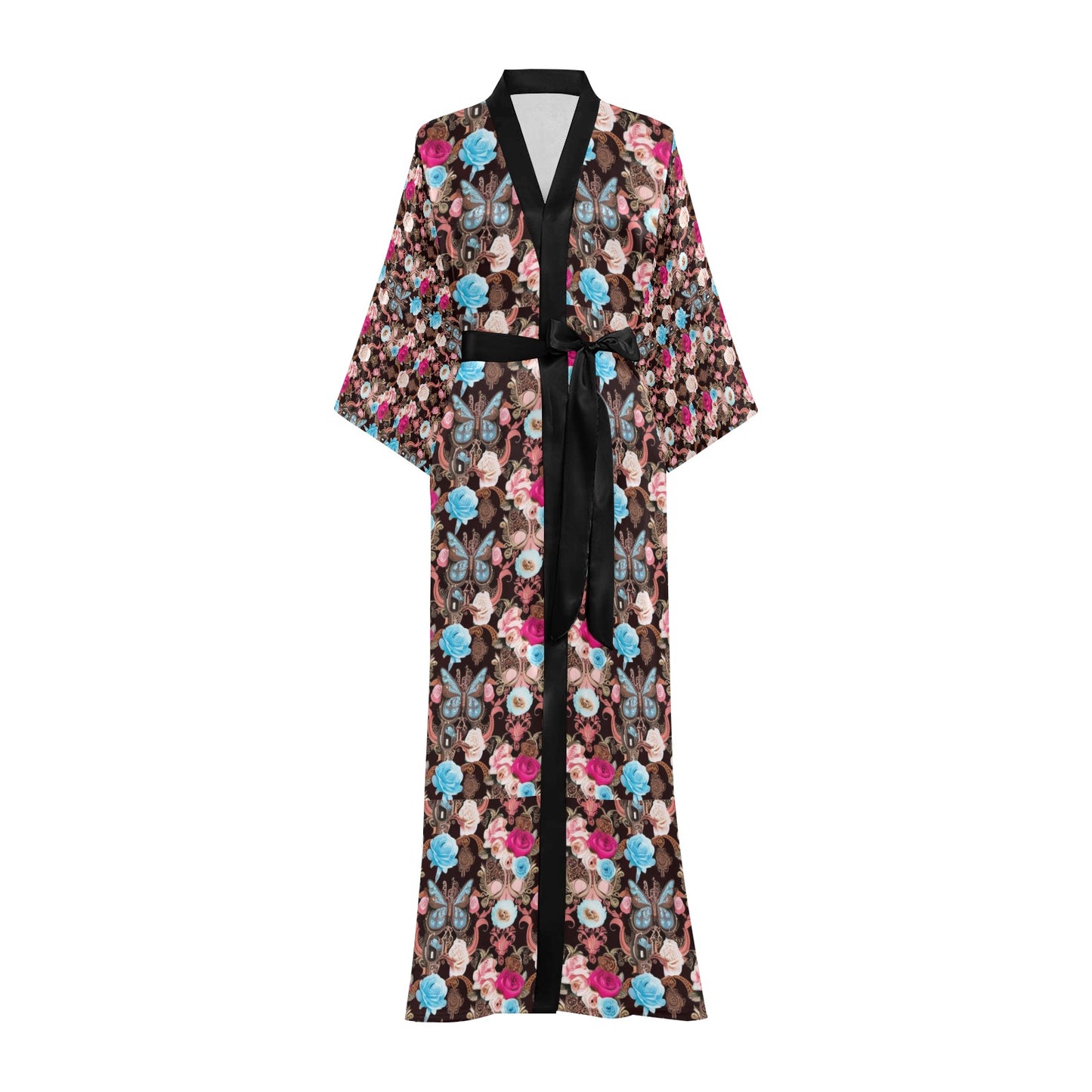 Vintage Butterfly Long Robe