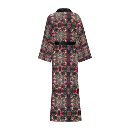 Bloom Gone Wild Kaleidoscope Long Robe