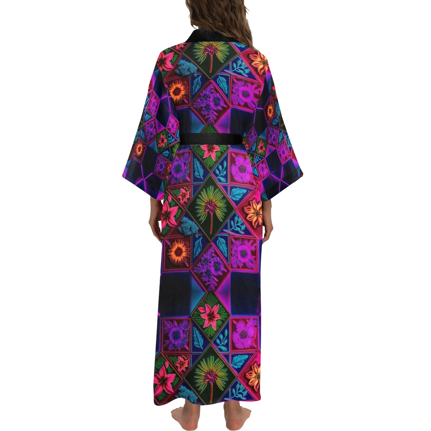 Vivid Xanthorrhea Long Robe