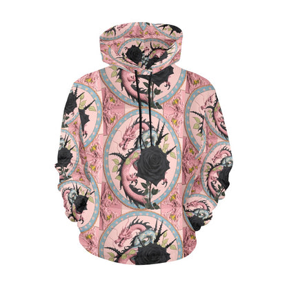 Pastel Dragon Women's All Over Print Hoodie