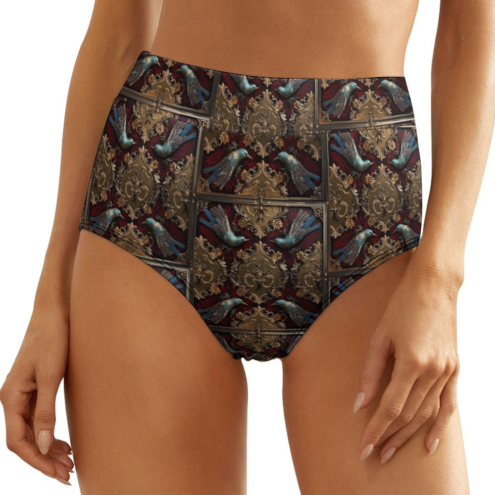 Gone Is The Gilded Age High Waist Brief Undies