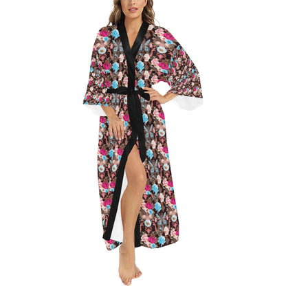 Vintage Butterfly Long Robe