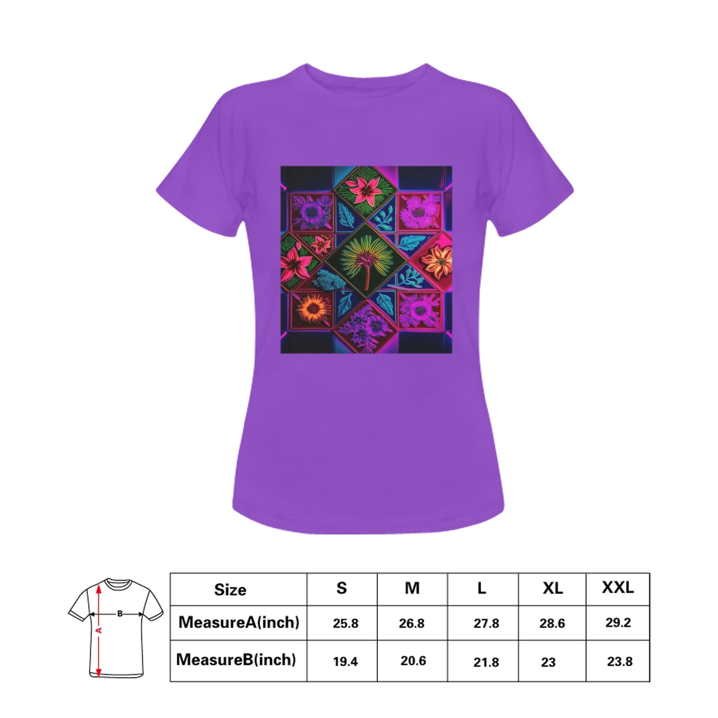 Vivid Xanthorrhoea  Floral T-Shirt