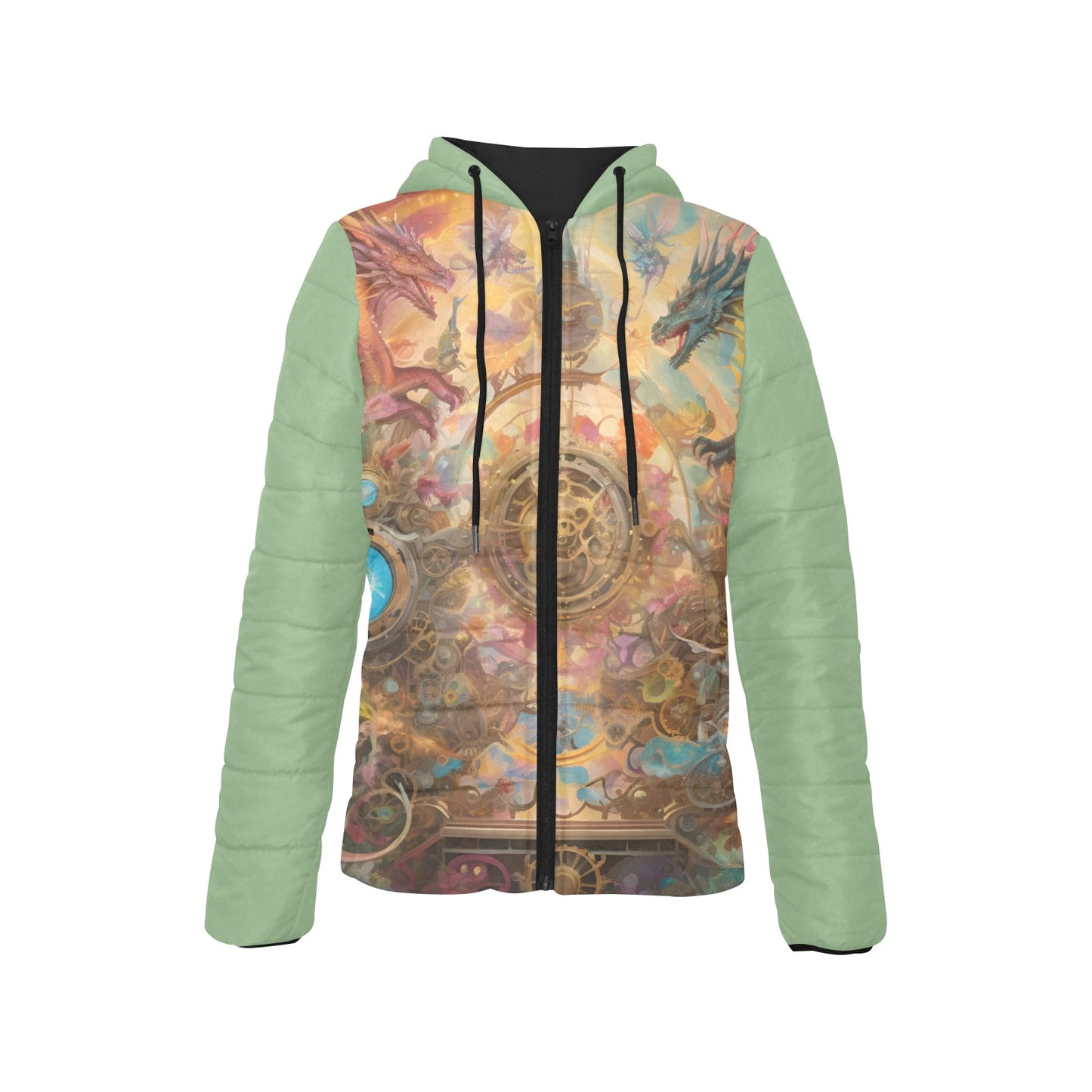 Dreams & Fantasy Hooded Puffer Jacket