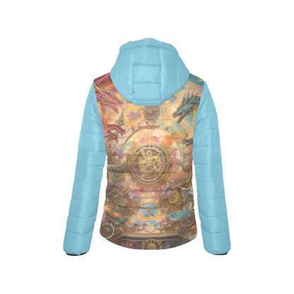 Dreams & Fantasy Hooded Puffer Jacket