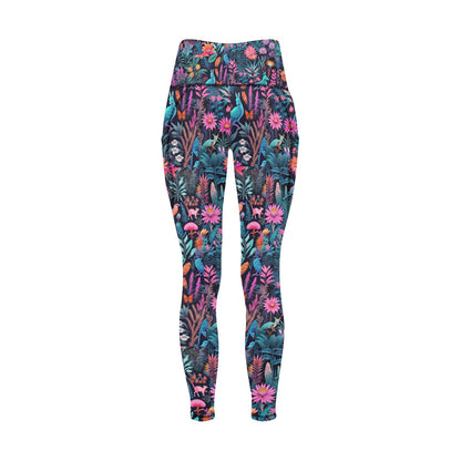 Neon Aussie Leggings with Pockets