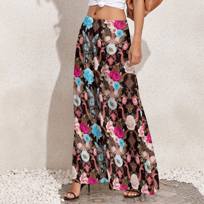 Vintage Butterfly Wide Leg Pants