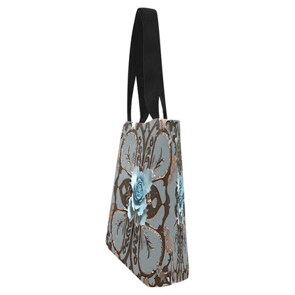 Set of 4 Signature Print Shopping Totes